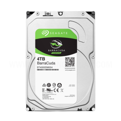 Seagate Disco rígido interno BarraCuda 4 TB HDD – 3,5 polegadas SATA 6 Gb/s 5400 RPM cache de 256 MB para computador desktop PC – Embalagem sem frustração ST4000DMZ04/DM004