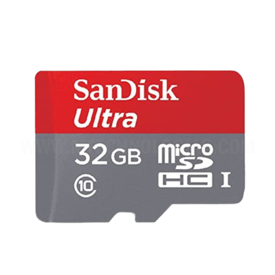 Cartão de memória móvel SanDisk Ultra 32GB MicroSD HC classe 10 A1 UHS-1 com velocidade de leitura de até 98 MB/s (SDSQUAR-032G-GN6MN) com leitor de cartão de memória Mini MemoryMarket MicroSD