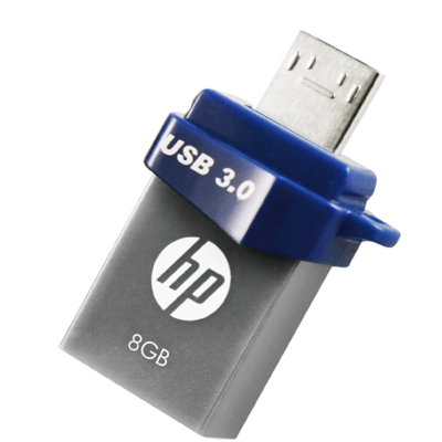 HP Type-A + MicroUSB Dual USB Memory USB 3.0, Cap Design em 1 unidade flash OTG x790 m