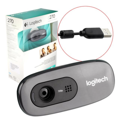 Webcam Logitech C270 Hd 720P 3Mp C270 LOGITECH