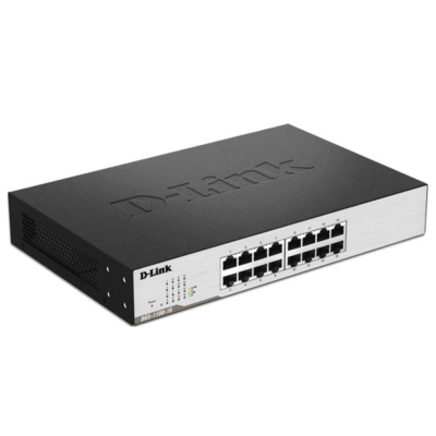 DGS-1100-16 / E D-Link EasySmart 16 portas Gigabit Switch