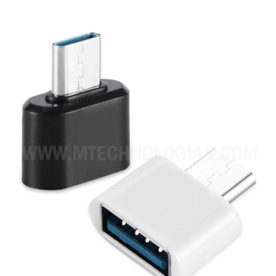 Adaptador OTG USB 3.0 Femea para Tipo C 3.1 Macho