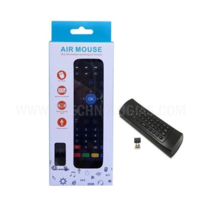 Alta qualidade MX3 Air Fly Mouse 2,4 GHz teclado sem fio controle remoto para PC e Android Tv