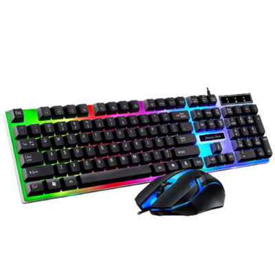 Teclado combinado e mouse usb gamer