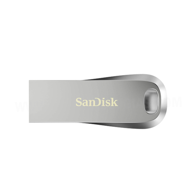 SanDisk Ultra Luxe USB 3.1 Flash Drive 32 GB, até 150 MB/s, todo em metal, prata metálica