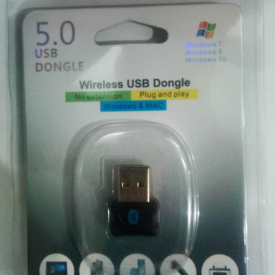 Mini dongle USB sem fio Bluetooth 5.0 universal