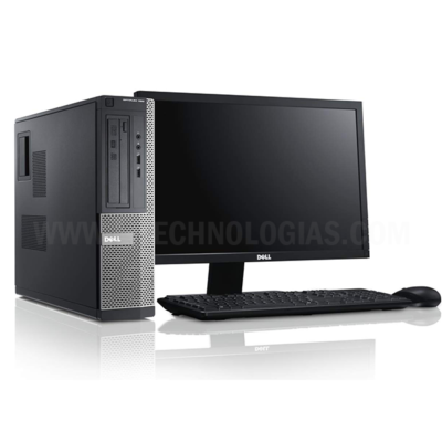 (Renovado) Desktop Dell Optiplex 3020 (IntelCore i3/8 GB RAM/ 250GB HDD/Windows 10 Pro, MS Office/Intel Q65 Express Chipset/DVD R/W, monitor de 19″