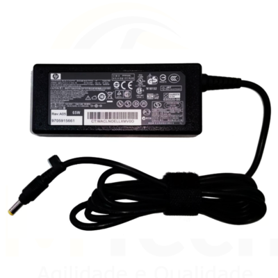 Carregador Notebook HP 18.5v 3.5a Pino Amarelo