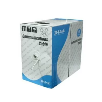 Cabo Cat6 305M UTP RJ45 de Rede Cinza – D-link