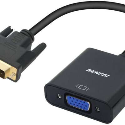 adaptador dvi d para vga Adaptador DVI-D ativo para VGA, Benfei DVI-D 24 + 1 para VGA