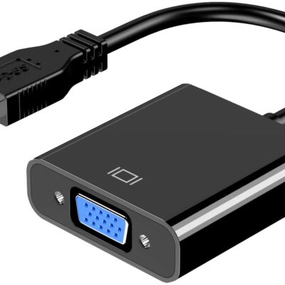 Adaptador USB para VGA, Adaptador USB 3.0 para VGA Multi-Display Video Converter – PC Laptop Windows 7/8 / 8.1 / 10, Desktop, Laptop, PC, Monitor, Projetor, HDTV