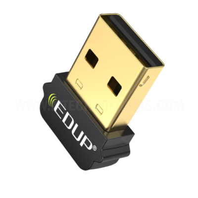 Mini adaptador USB Bluetooth 5.0 para PC, USB 2.0 Bluetooth EDR Dongle para desktop, PC, laptop, compatível com Windows 10/8.1/8/7 (precisa de driver instalado)