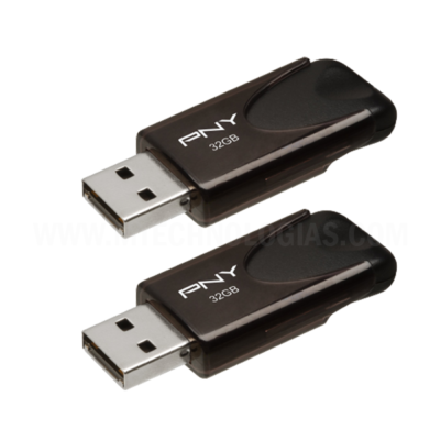 PNY Pen Drive 32GB Attaché 4 USB 2.0 Pacote com 2