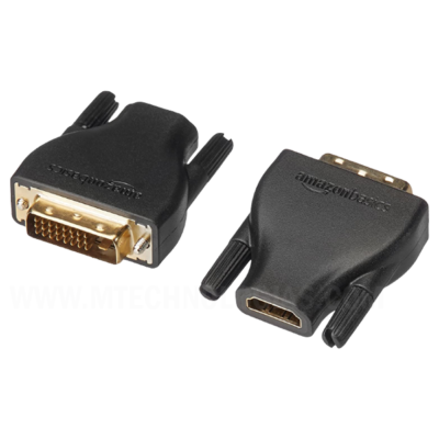 Amazon Basics HDMI para adaptador DVI-D – 2-Pack