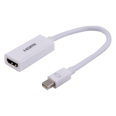 Mini Displayport para adaptador HDMI-thunderbolt branco