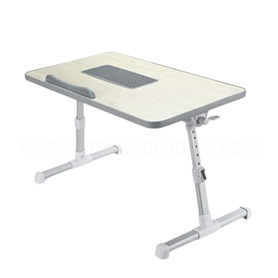 Ibama Portable Laptop Stand Table Altura e ângulo ajustável mesa mesa dobrável leve para escrever e trabalhar na cama, sofá e sofá (A6L02)