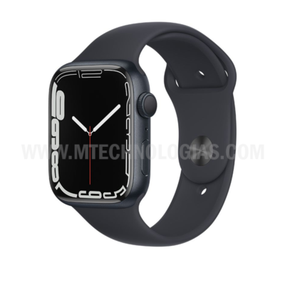 Apple Watch Series 7 GPS 45mm Alumínio Meia-Noite c/ Bracelete Desportiva Meia-Noite