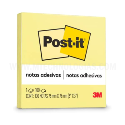 POST IT 76X76 NOTAS ADESIVAS 3×3 100 M&G