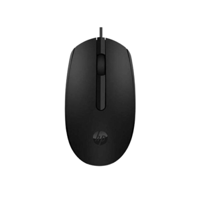 Mouse óptico HP M10 com fio, USB, preto