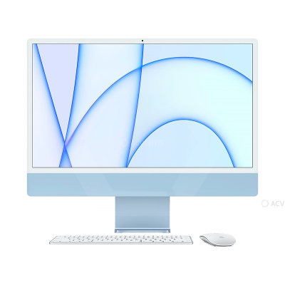 APPLE IMAC 24′ 4.5K RETINA M1 8GB 256GB AZUL