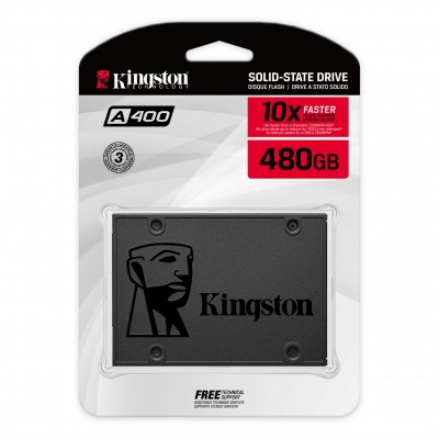 HD INT 2.5′ 480 GB SSD KINGSTON A400 SATA III