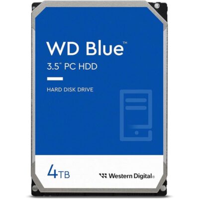 HD INT 3.5′ 4TB WD AZUL SATAIII 6G/S 64MB 5400RPM