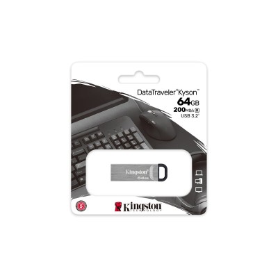 PEN DRIVE 64GB KINGSTON DT KYSON HIGH PERFORMANCE