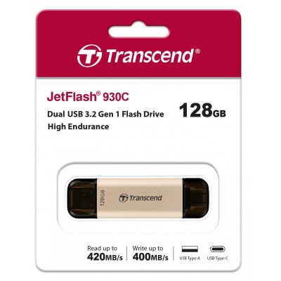 PEN DRIVE 128GB TRANSCEND 930C USB-C 3.2