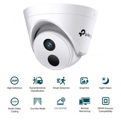 CAM WIRELESS TP-LINK 3MP FHD MOVE DETECTION