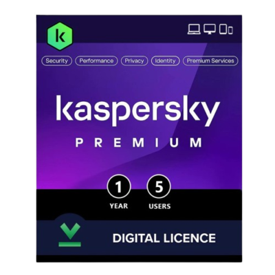 SW ANTIVIRUS KASPERSKY PREMIUM 5 PCS