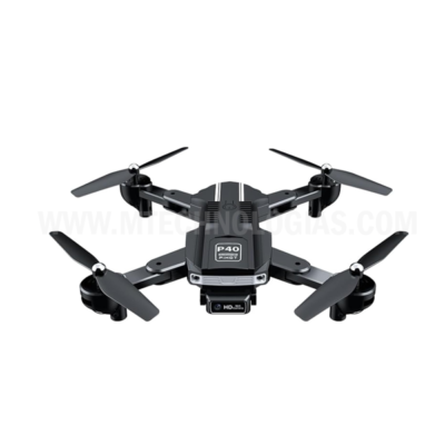 Drone WOLF pihot® P40 plus com câmera dupla, modo de câmera de ajuste remoto com posicionamento visual e mala portátil (preto)