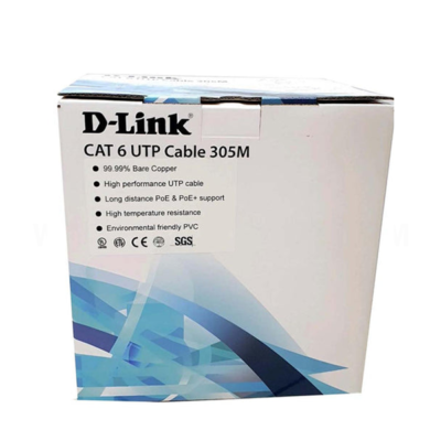 CABLE CAT6 NETWORK 305MTR ROLL D-LINK