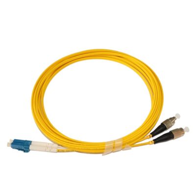 CABLE FIBER OPTIC PATCH CORD LC TO FC SM 3MTR