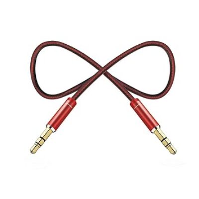 CABLE AUX AUDIO 3.5mm 1MTR