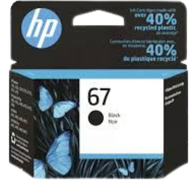 HP CARTRIDGE 3YM56AN (67 BLACK)