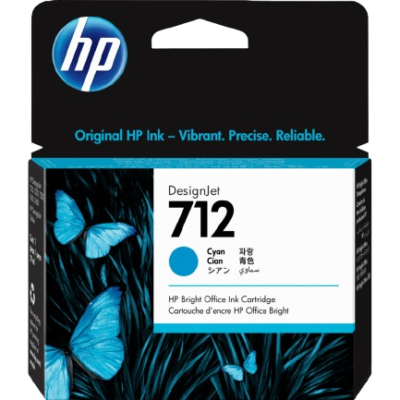 HP CARTRIDGE 3ED67A (712 CYAN