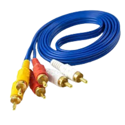 CABLE 3RCA TO 3RCA 3MTR