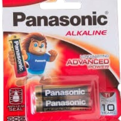 BATERIA AA 1.5V PANASONIC ALKALINE – PACK OF 2