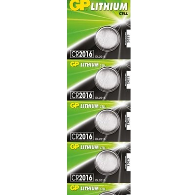 BATERIA PILHA MOEDA CR2016 3V GP LITHIUM