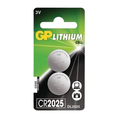 BATERIA PILHA MOEDA CR2025 3V GP LITHIUM