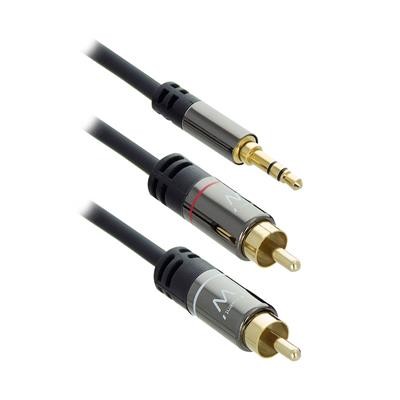 CABO AUDIO EWENT 3.5MM M TO 2X RCA 1.5M