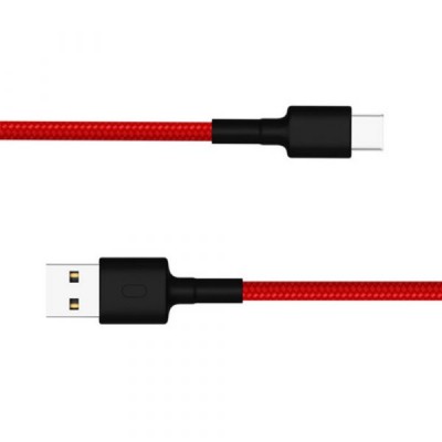 CABO XIAOMI MI BRAIDED USB TYPE-C 100CM VERMELHO