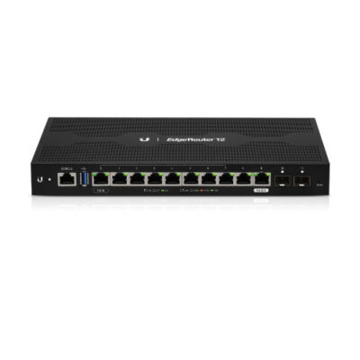 EdgeRouter 10-Port Gigabit Router with Passive PoE and 2 SFP Ports