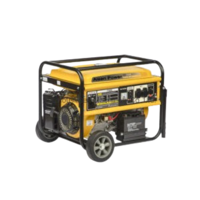 Gerador a Gasolina 8000 (Som Chave) 6.5 Kva Com Rodas