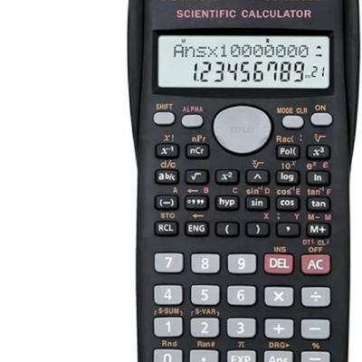 Scientific Calculator 240 Calculations Functions 10+2 Digits Model: JS-82MS-A