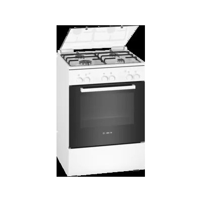 GD FOGAO BOSCH 60CM GAS SERIE 2 FORNO GAS BRANCO/ESMALTE