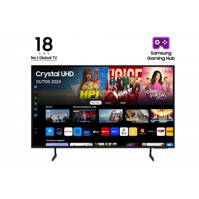 TV 55′ LED SAMSUNG DU7105 UHD 4K SMART TV