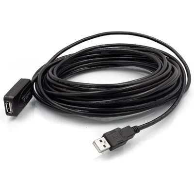 Cabo Extensor USB 2.0 M/F Com Repetidor de Sinal -20 metros