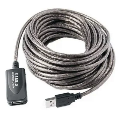 Cabo Extensor Usb 30 Metros Com Repetidor – Conexão sem limites