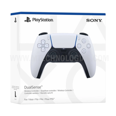 Comando PS5 Sony DualSense Playstation 5 Wireless Branco